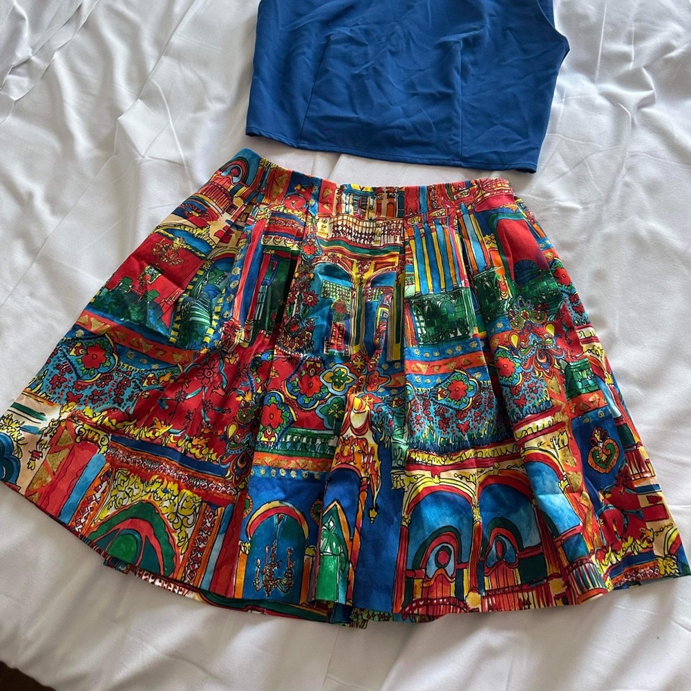 Alice + Olivia Fizer skirt